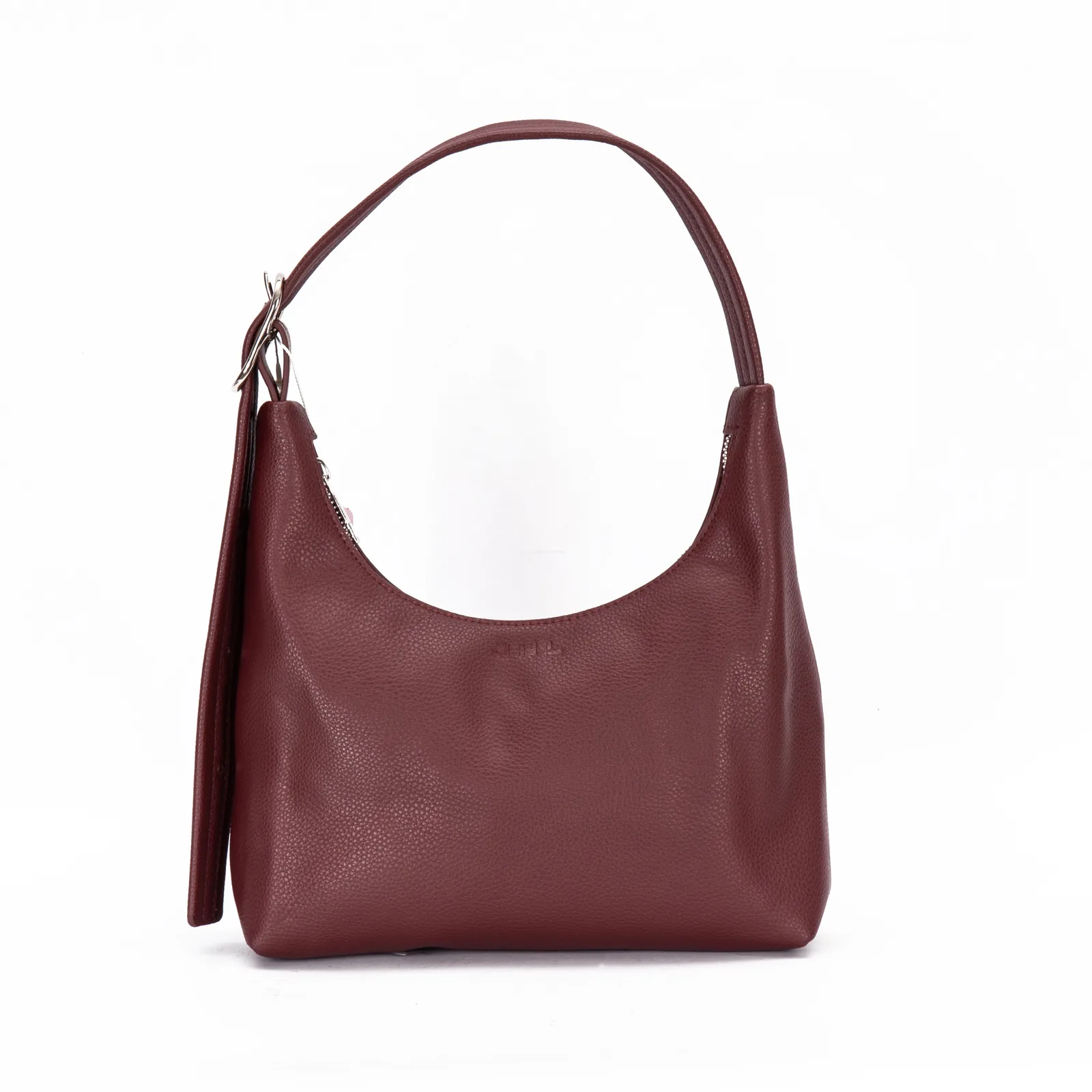 Minimalist Hobo Shoulder Bag (Recycled Leather, Multi-Color)
