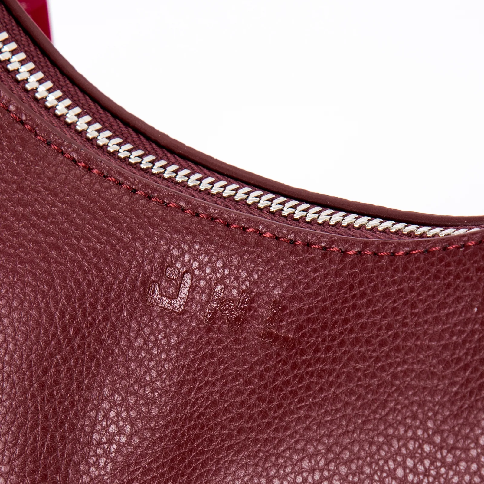 Minimalist Hobo Shoulder Bag (Recycled Leather, Multi-Color) 5