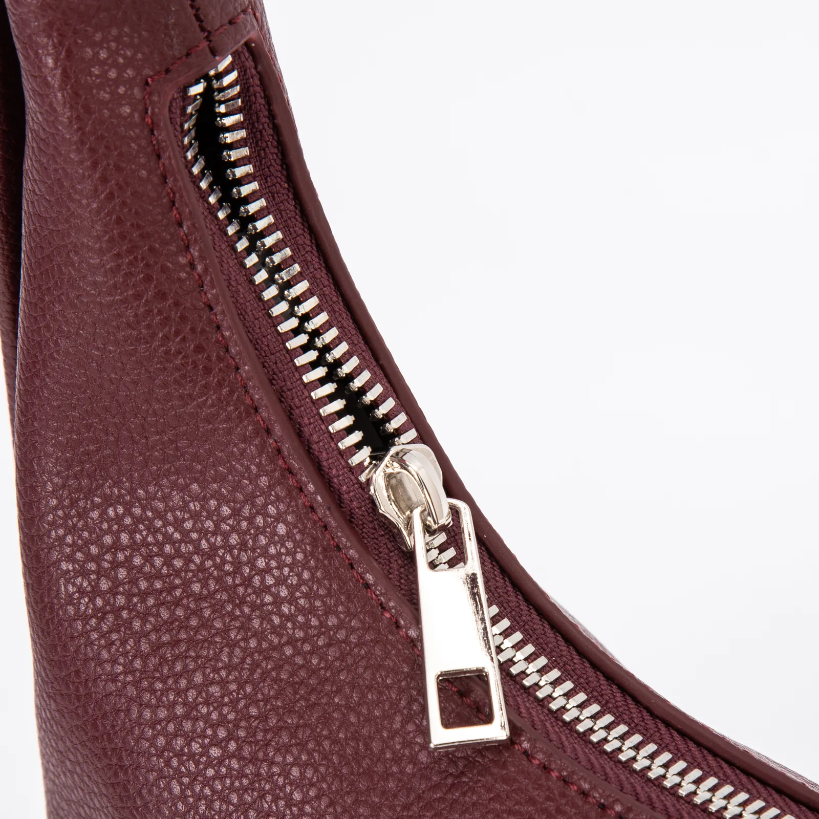 Minimalist Hobo Shoulder Bag (Recycled Leather, Multi-Color) 6