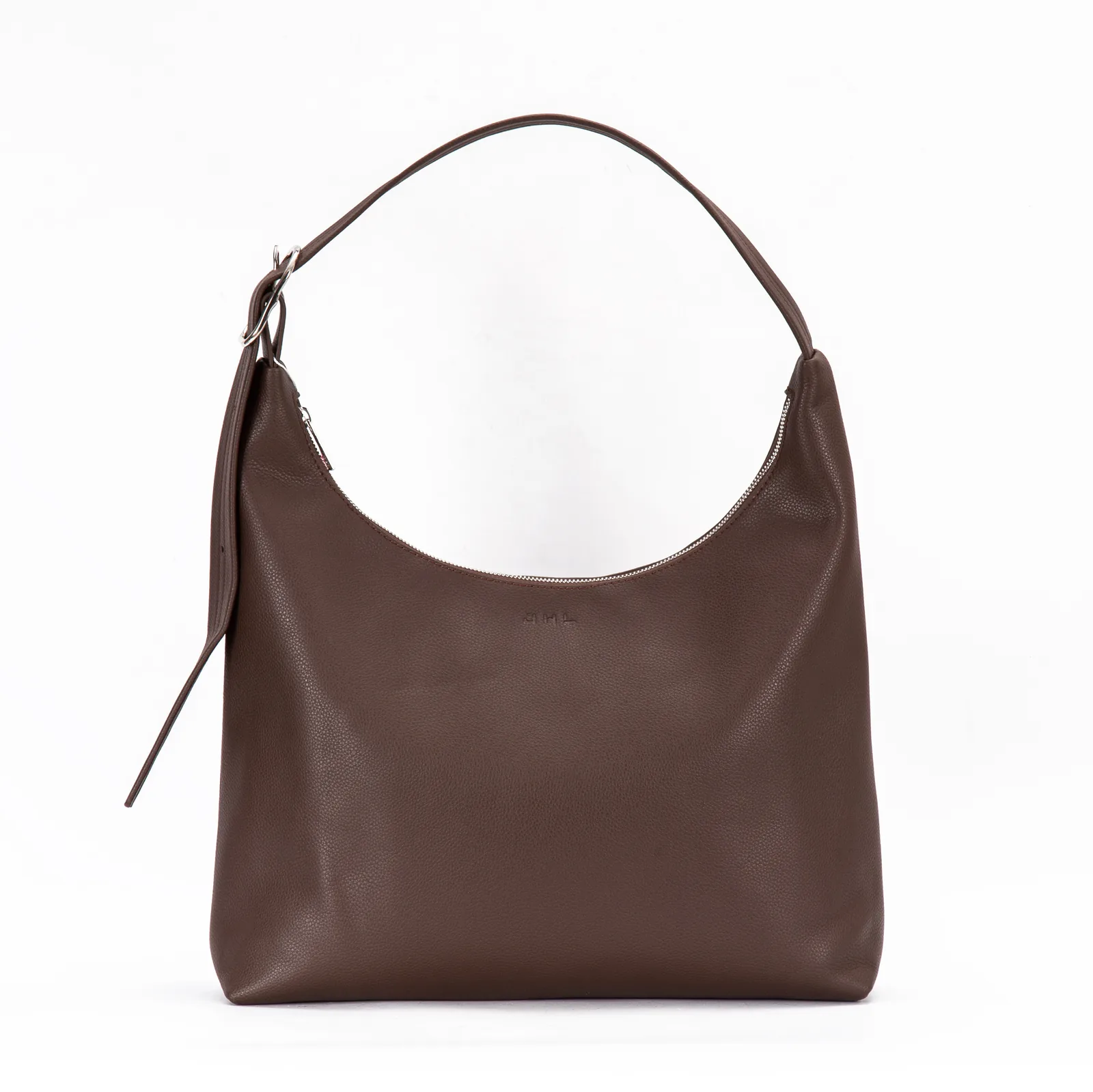 Minimalist Hobo Shoulder Bag (Recycled Leather, Multi-Color) 2