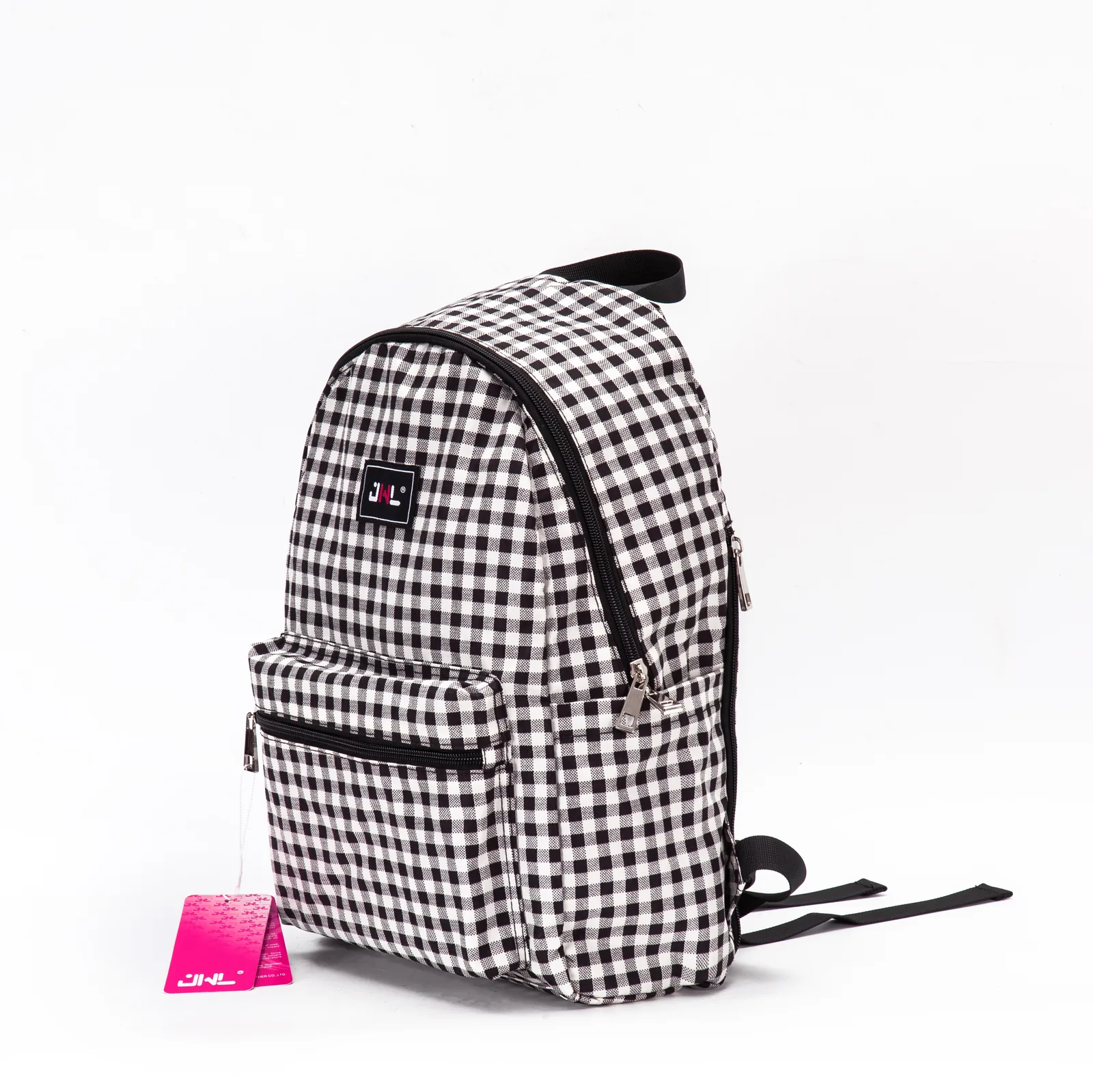Kids Checkered Backpack (Multi-Print) 5